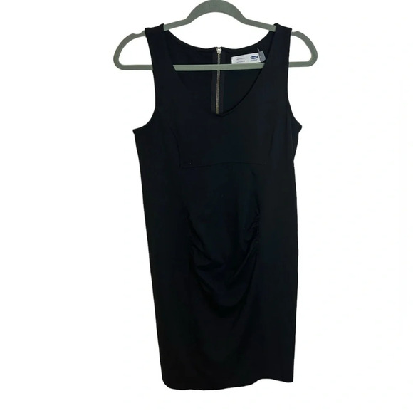 OLD NAVY MATERNITY BODYCON BLACK DRESS - Picture 1 of 5